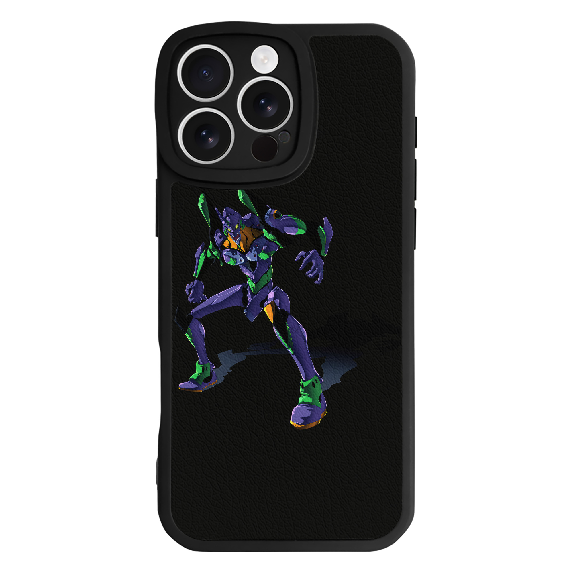 （画像用） EVA 新世紀エヴァンゲリオン 【iPhone 16シリーズ対応】シリコンスマホケース（レザー調） 材質：シリコン